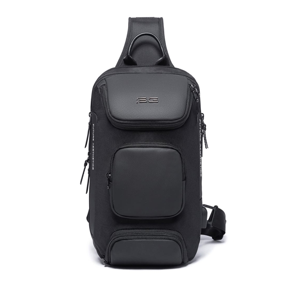 Σακίδιο χιαστί Sling Bag BANGE 7086 Μαύρο